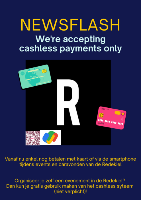 Redekiel goes CASHLESS